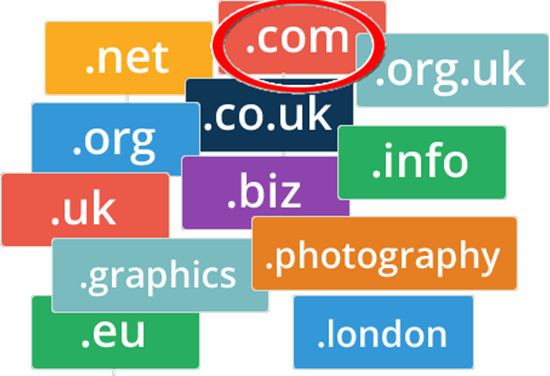 Picture of Domain Name .com
